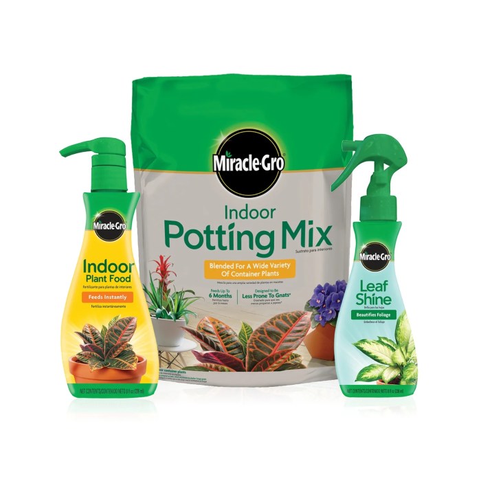 Indoor plant potting soil